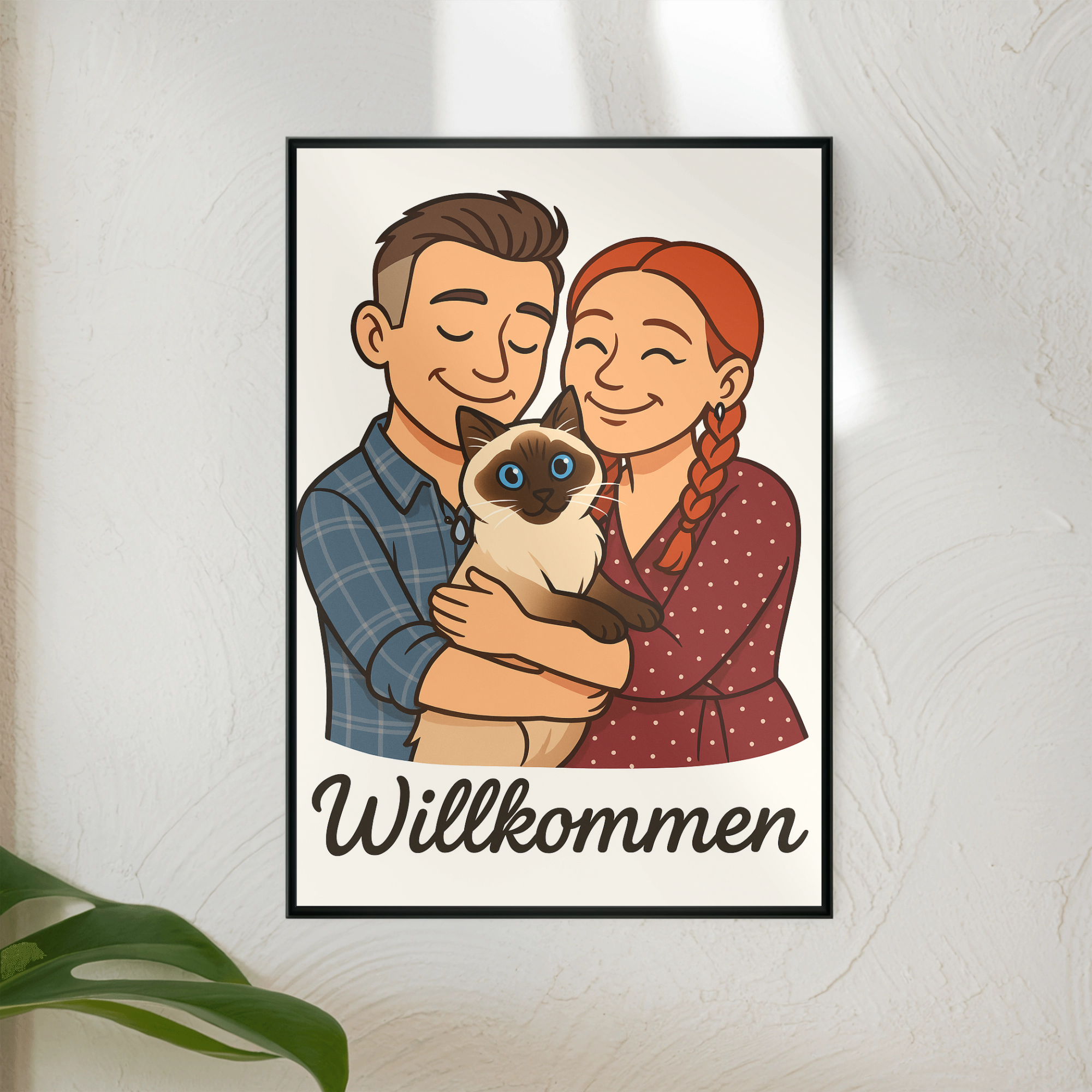 Umarmung + Willkommen  | Poster _collection_collection